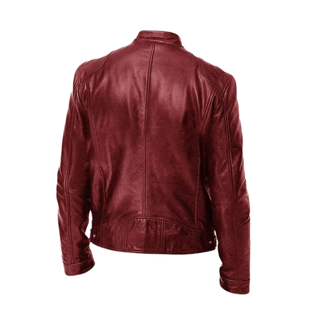 ROUSELL | CHAQUETA DE CUERO INFORMAL