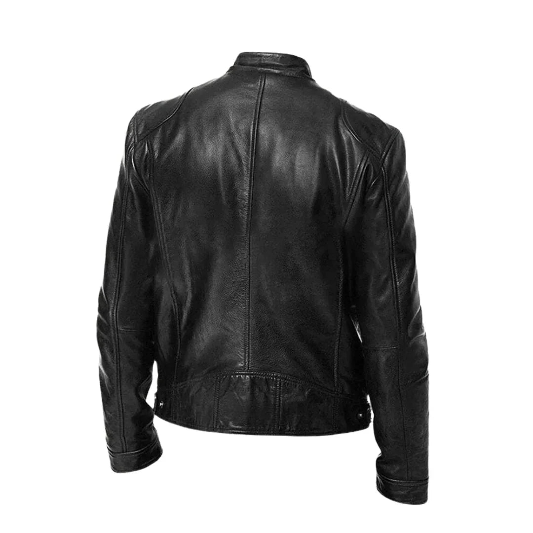 ROUSELL | CHAQUETA DE CUERO INFORMAL