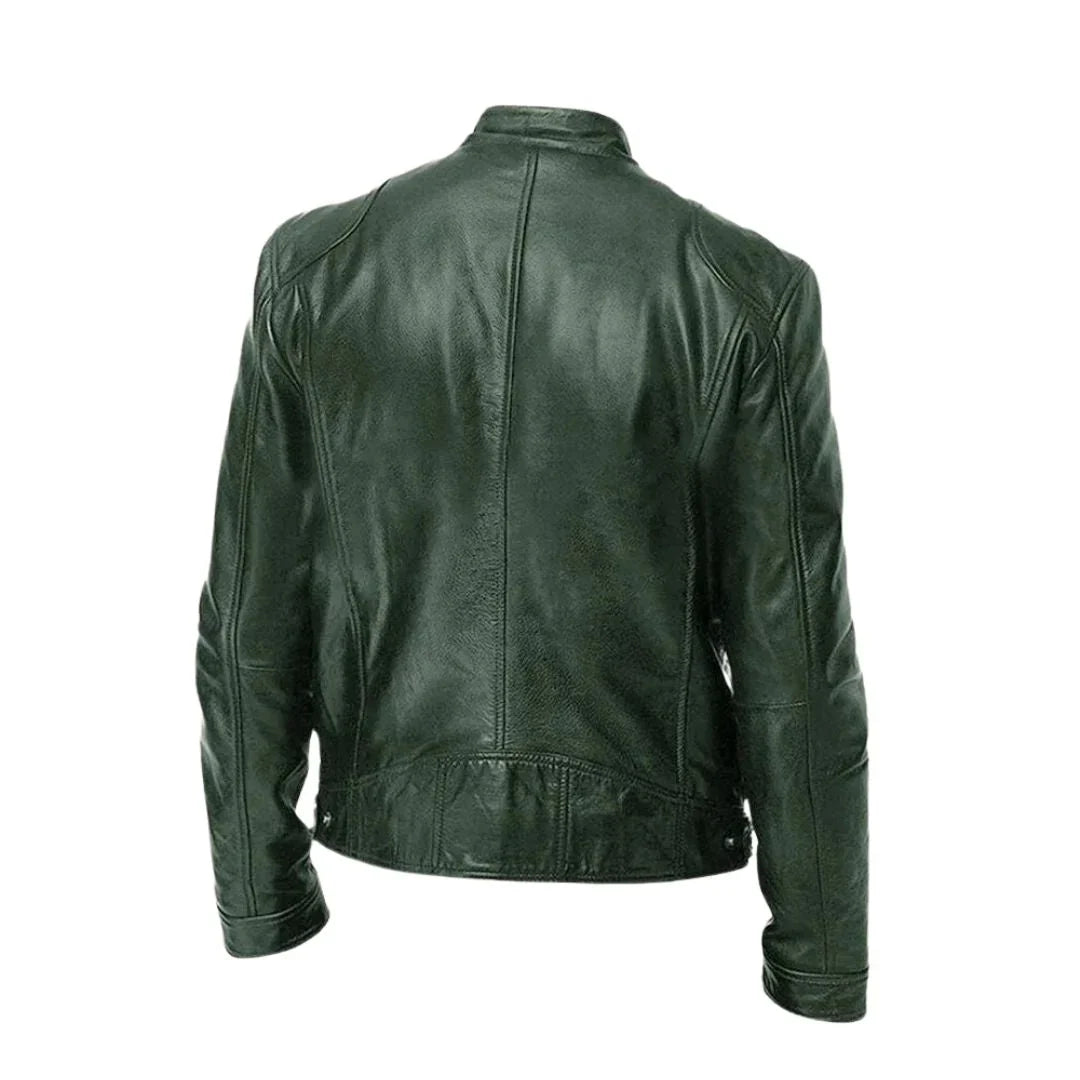 ROUSELL | CHAQUETA DE CUERO INFORMAL
