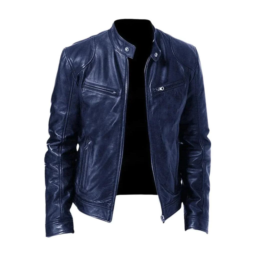 ROUSELL | CHAQUETA DE CUERO INFORMAL
