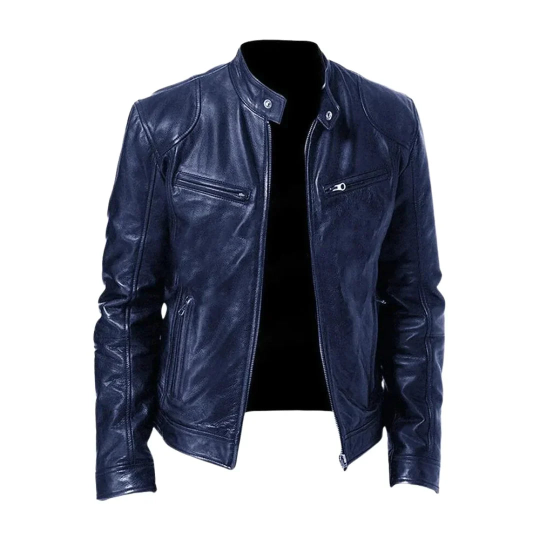 ROUSELL | CHAQUETA DE CUERO INFORMAL