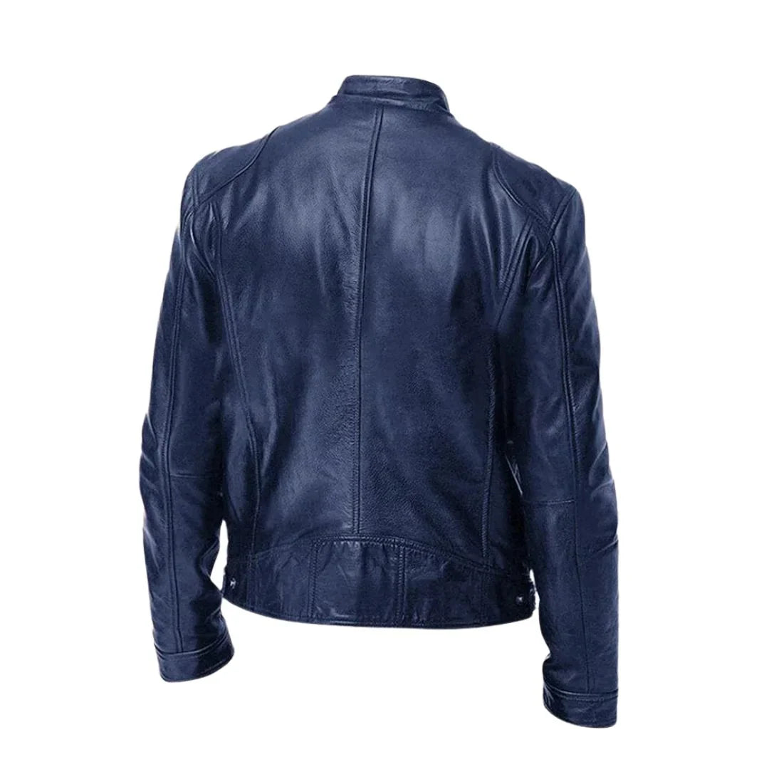 ROUSELL | CHAQUETA DE CUERO INFORMAL