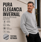 SAUL | JERSEY DE CUELLO REDONDO Y MANGA LARGA