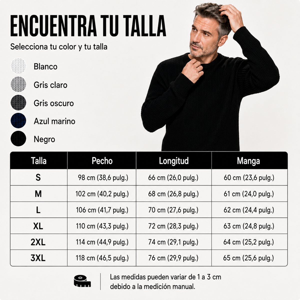 SAUL | JERSEY DE CUELLO REDONDO Y MANGA LARGA