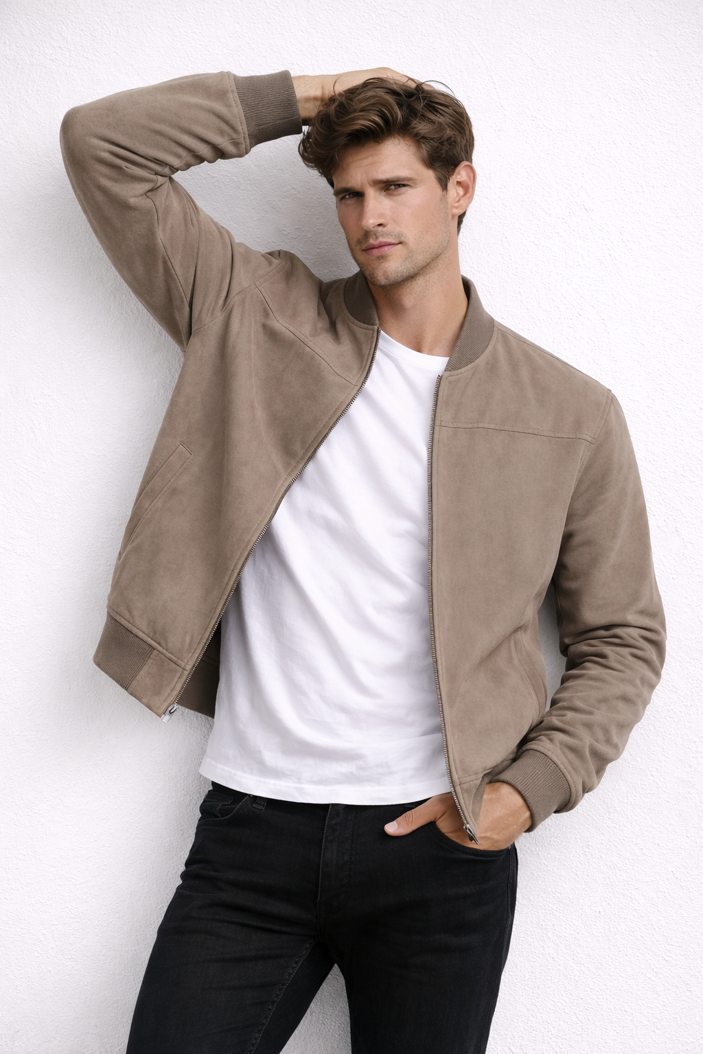 DARIO | CHAQUETA BOMBER DE ANTE PREMIUM