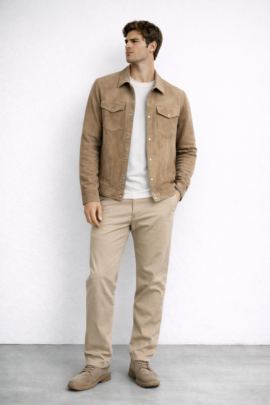 MARCIO | CHAQUETA DE CUERO ELEGANTE