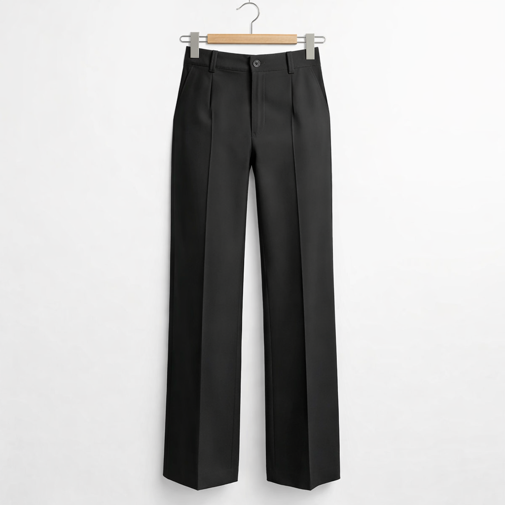 ELISA | PANTALÓN DE TRAJE DE TIRO ALTO