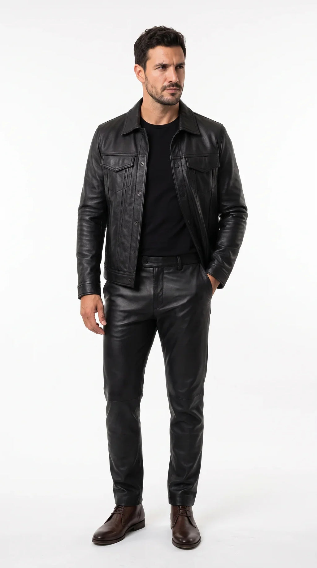 CHAQUETA DE CUERO CANDEM