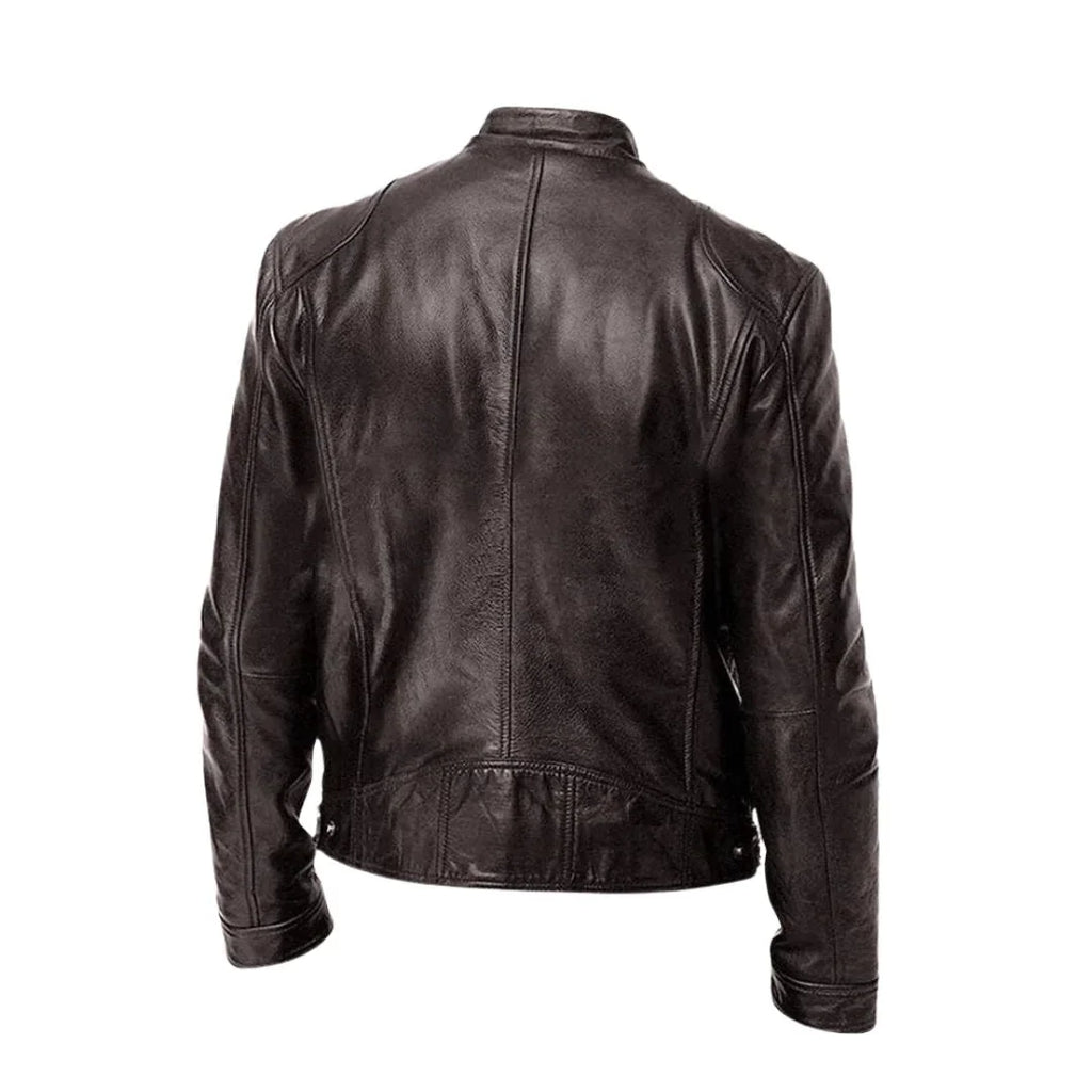ROUSELL | CHAQUETA DE CUERO INFORMAL