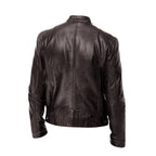 ROUSELL | CHAQUETA DE CUERO INFORMAL