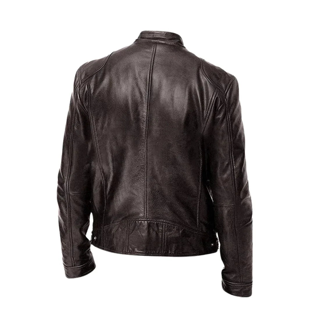 ROUSELL | CHAQUETA DE CUERO INFORMAL