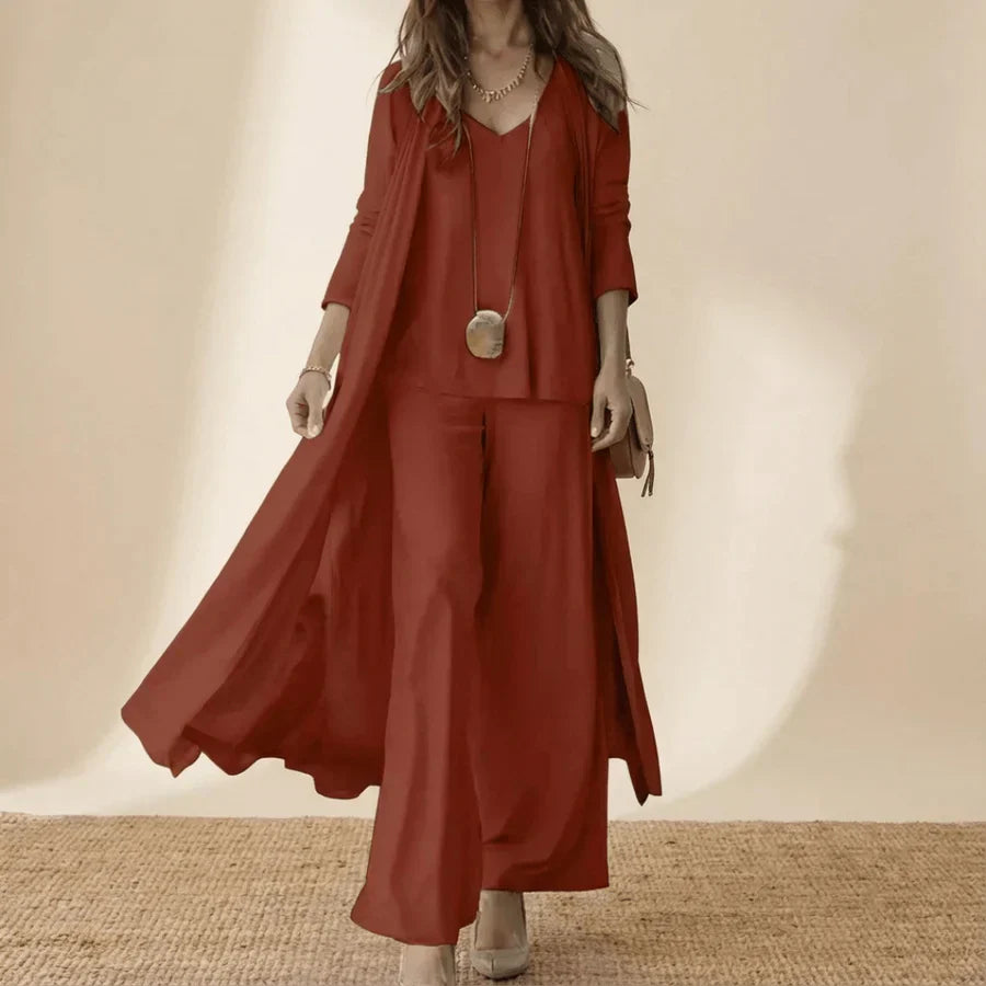 RAQUEL | CONJUNTO ELEGANTE DE 3 PIEZAS