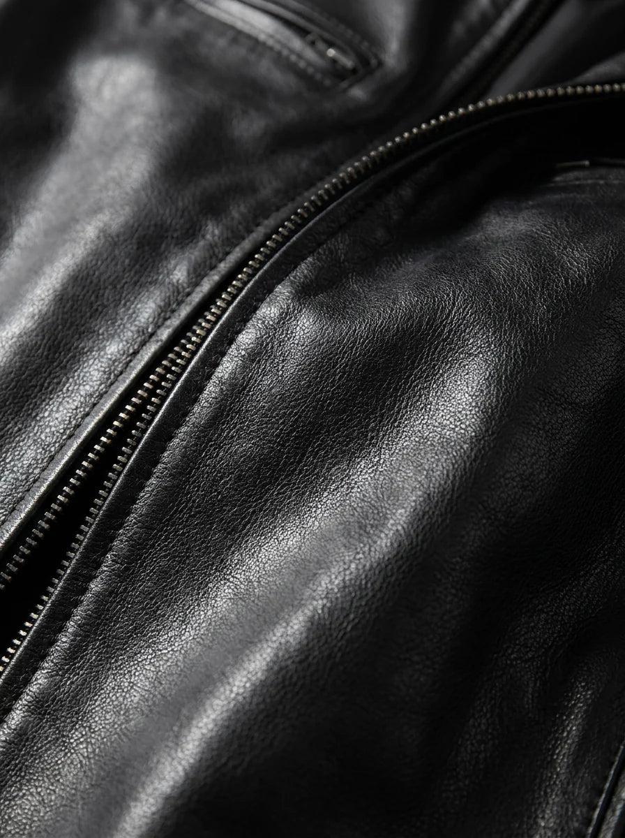 ROUSELL | CHAQUETA DE CUERO INFORMAL