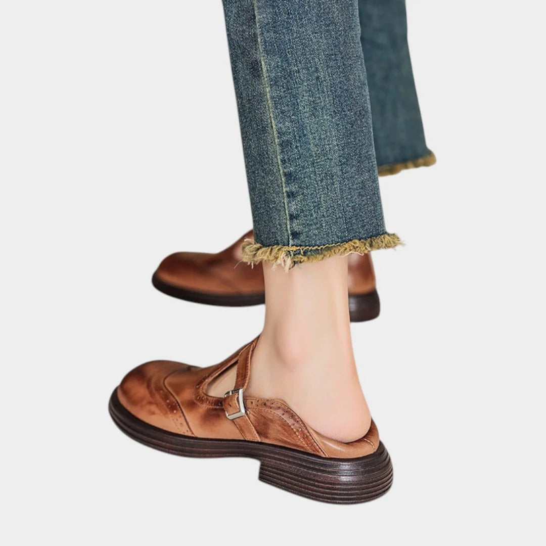 VERDA | ELEGANTE ZAPATO DE CUERO