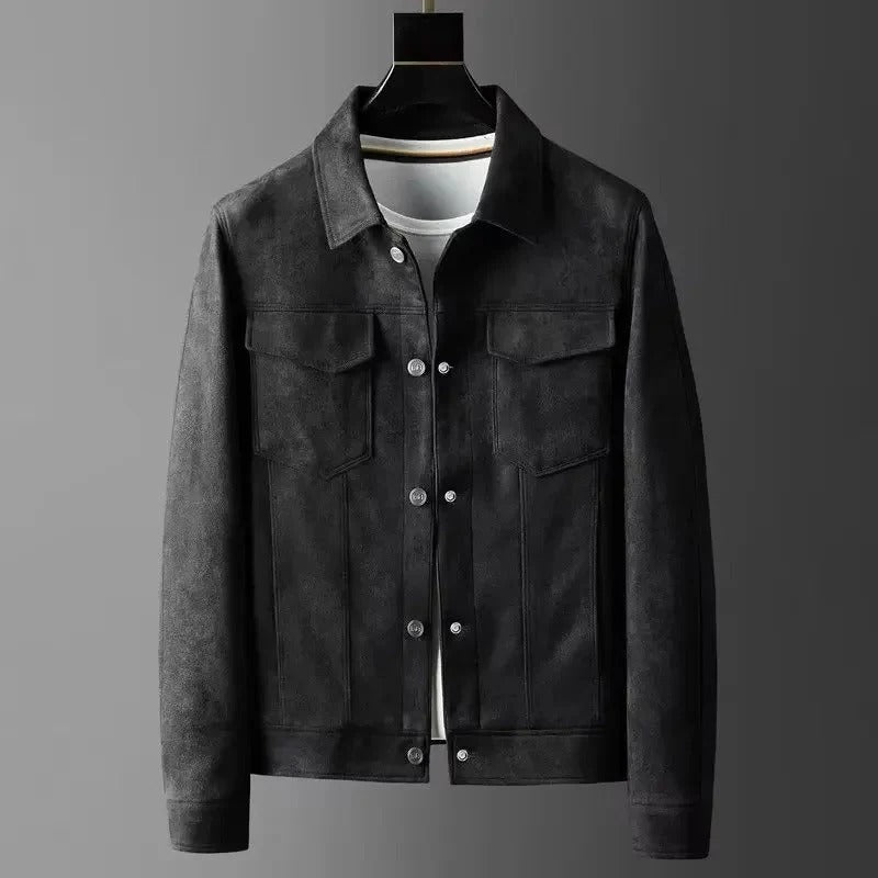 MARCIO | CHAQUETA DE CUERO ELEGANTE