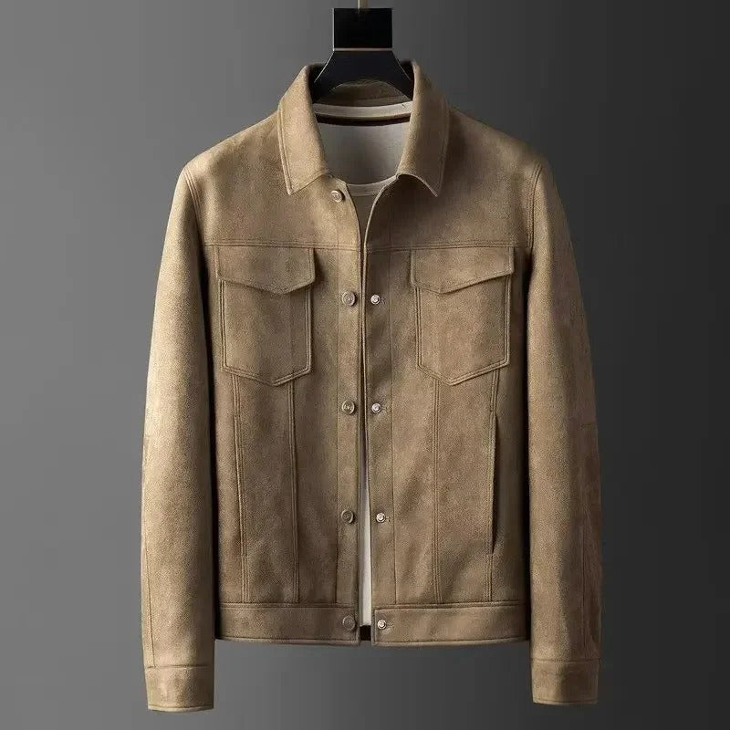 MARCIO | CHAQUETA DE CUERO ELEGANTE