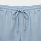 CAPRI | PANTALÓN MUJER CON CINTURA ELÁSTICA Y CORDÓN