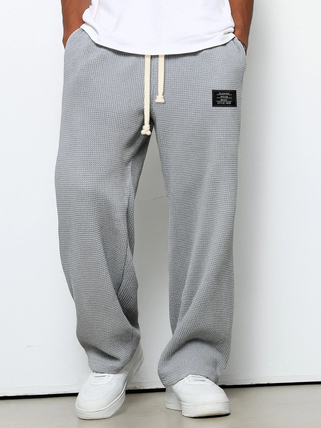 ALEJANDRO | PANTALÓN ANCHO CON CINTURILLA AJUSTABLE