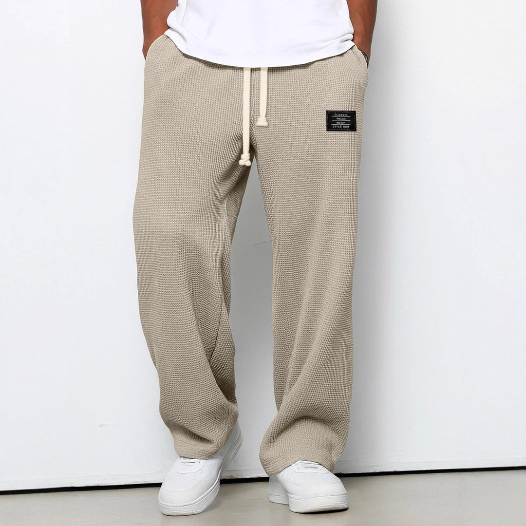 ALEJANDRO | PANTALÓN ANCHO CON CINTURILLA AJUSTABLE