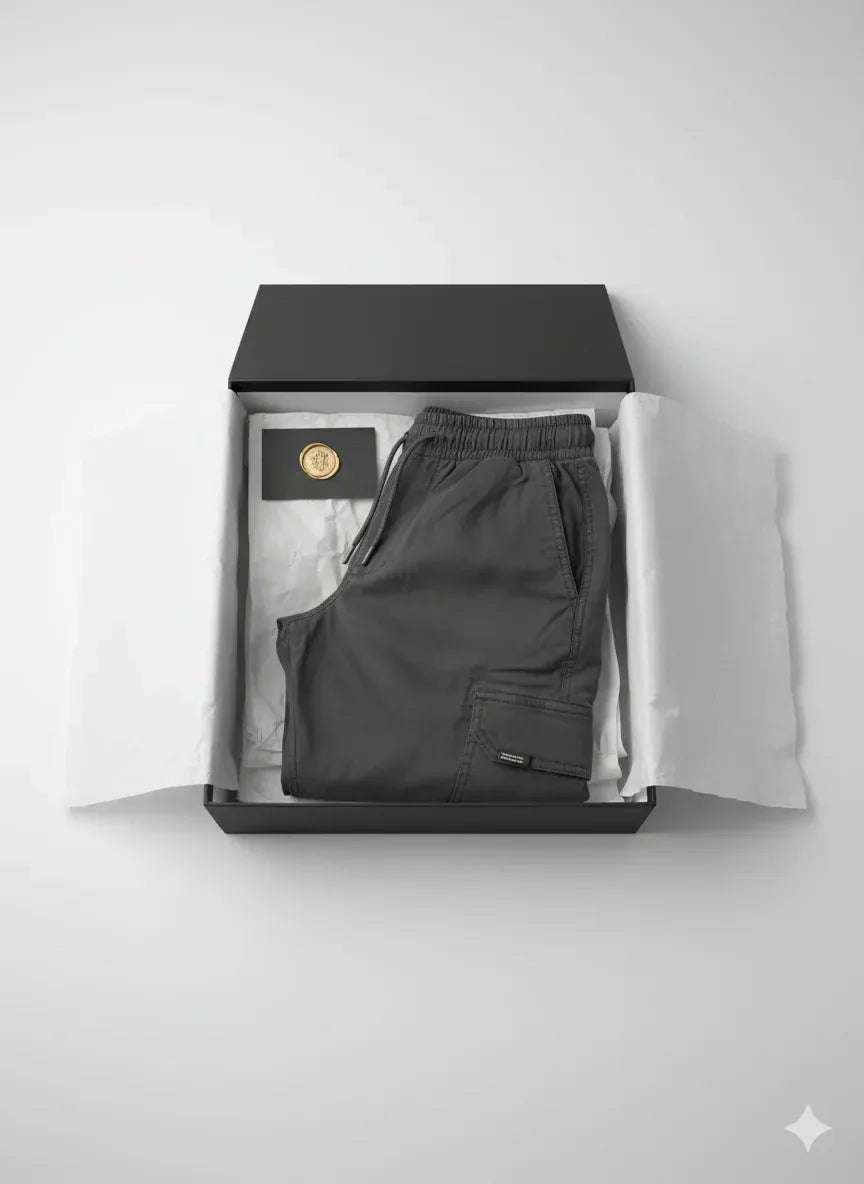 FRANK | PANTALONES CARGO ELASTICOS