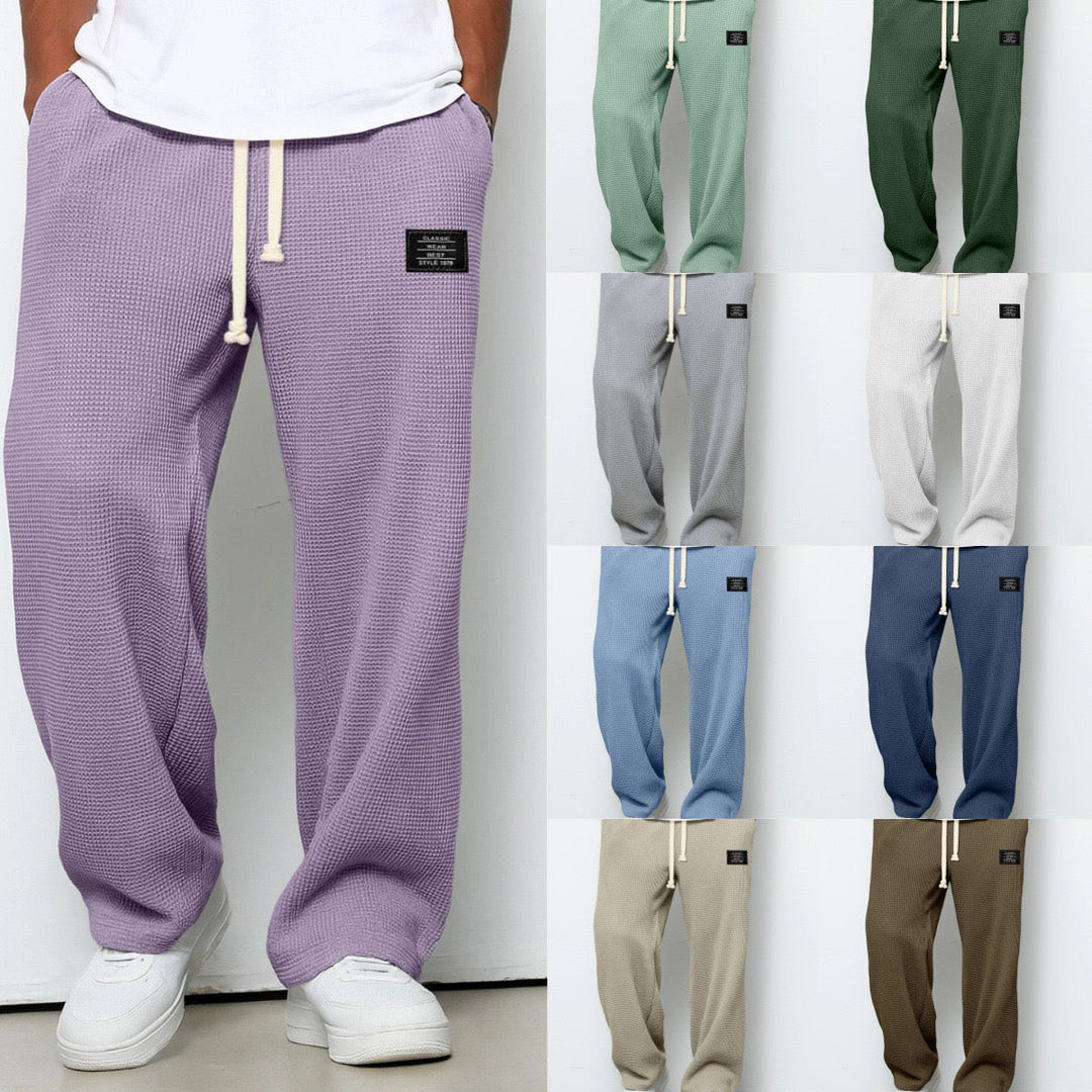ALEJANDRO | PANTALÓN ANCHO CON CINTURILLA AJUSTABLE