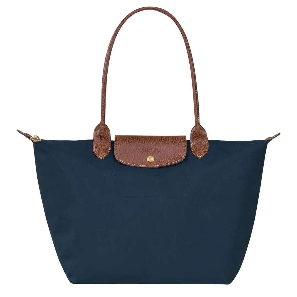 Bolso clásico - Bolso tote grande Le Pliage, azul marino