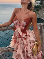 ADA | VESTIDO LARGO PAPILLON EXCLUSIVO