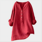 VERONICA | BLUSA ELEGANTE CON ESCOTE EN V