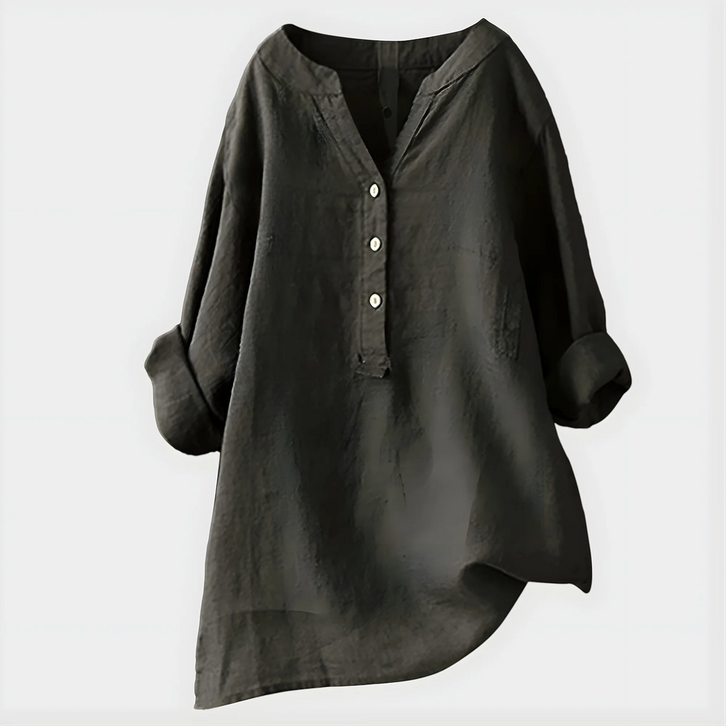 VERONICA | BLUSA ELEGANTE CON ESCOTE EN V