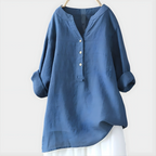 VERONICA | BLUSA ELEGANTE CON ESCOTE EN V