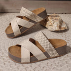 JADA | SANDALIAS ORTOPÉDICAS DE PIEL HECHAS DE MATERIAL DE ALTA CALIDAD