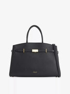 Amélisse - Elegante bolso de mano midi de piel
