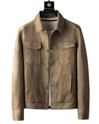 MARCIO | CHAQUETA DE CUERO ELEGANTE