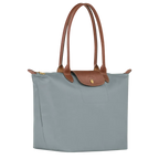 Bolso clásico - Bolso tote grande Le Pliage, color acero.