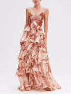 ADA | VESTIDO LARGO PAPILLON EXCLUSIVO