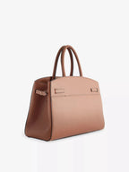Amélisse - Elegante bolso de mano midi de piel