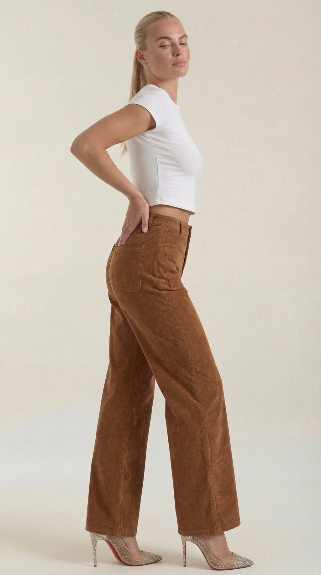 Pantalones de Pana Anchos Allison