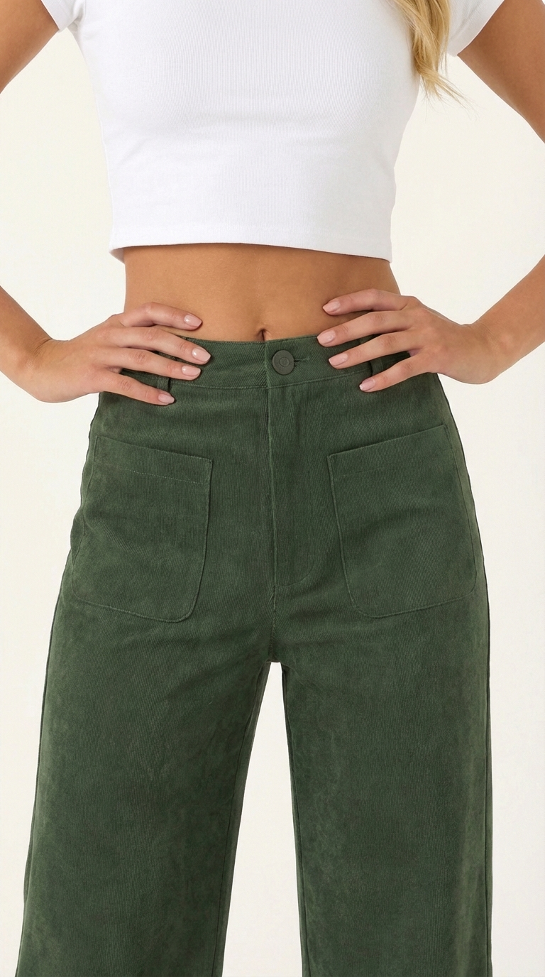 Pantalones de Pana Anchos Allison