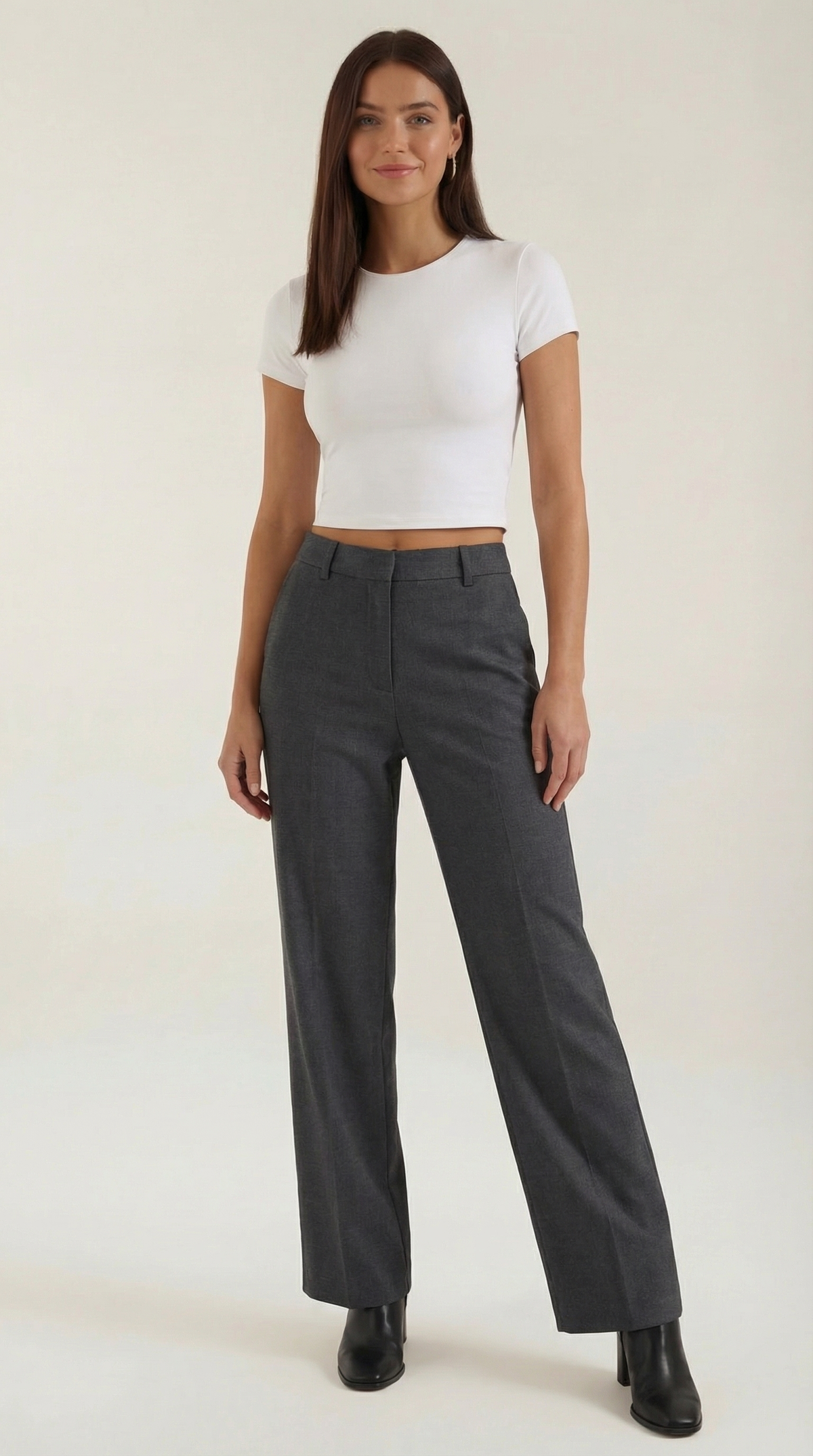 Pantalón Plisado Recto Dorothy