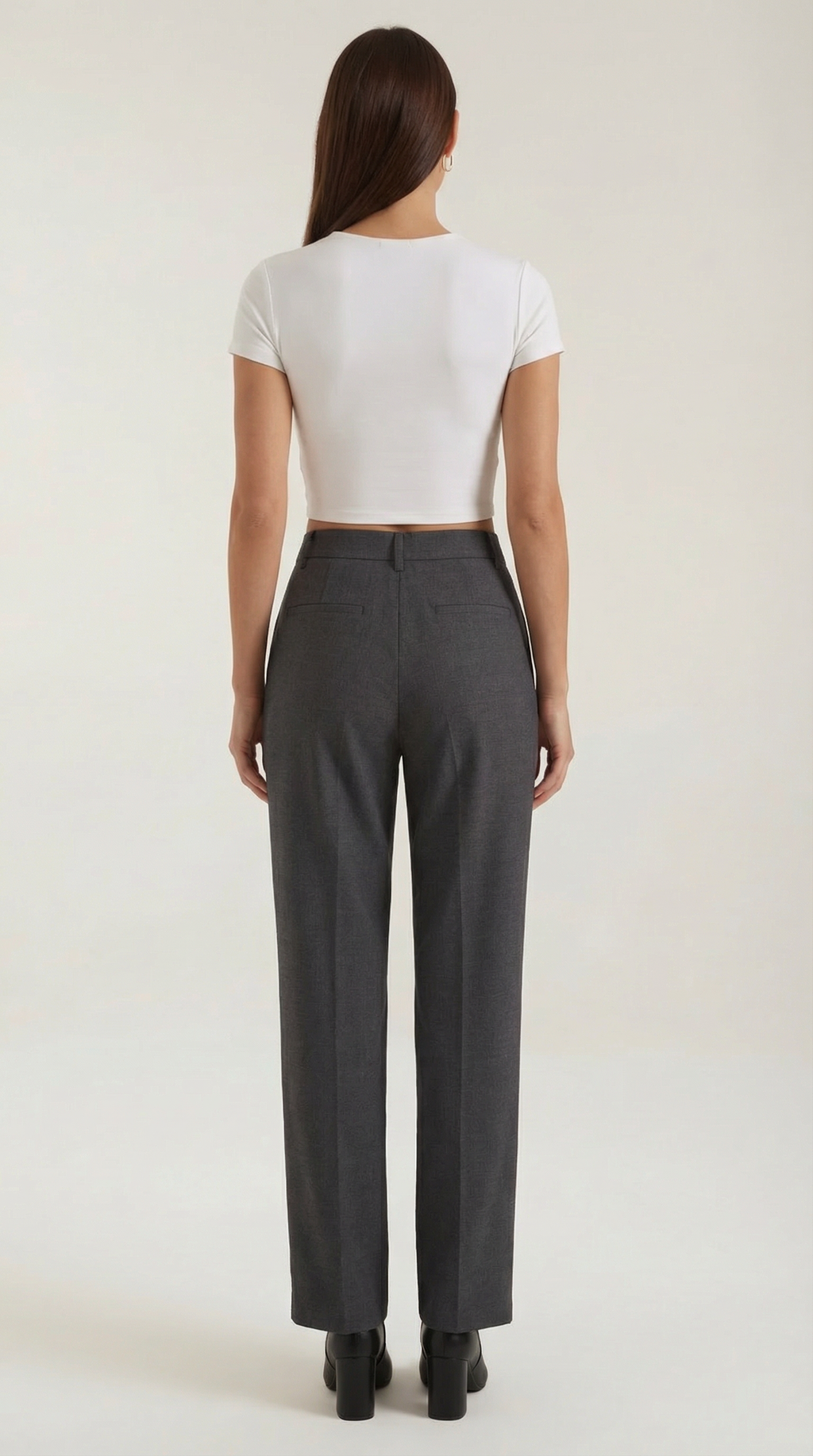 Pantalón Plisado Recto Dorothy