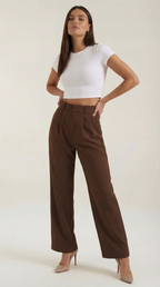 Pantalones Emma de Pierna Ancha