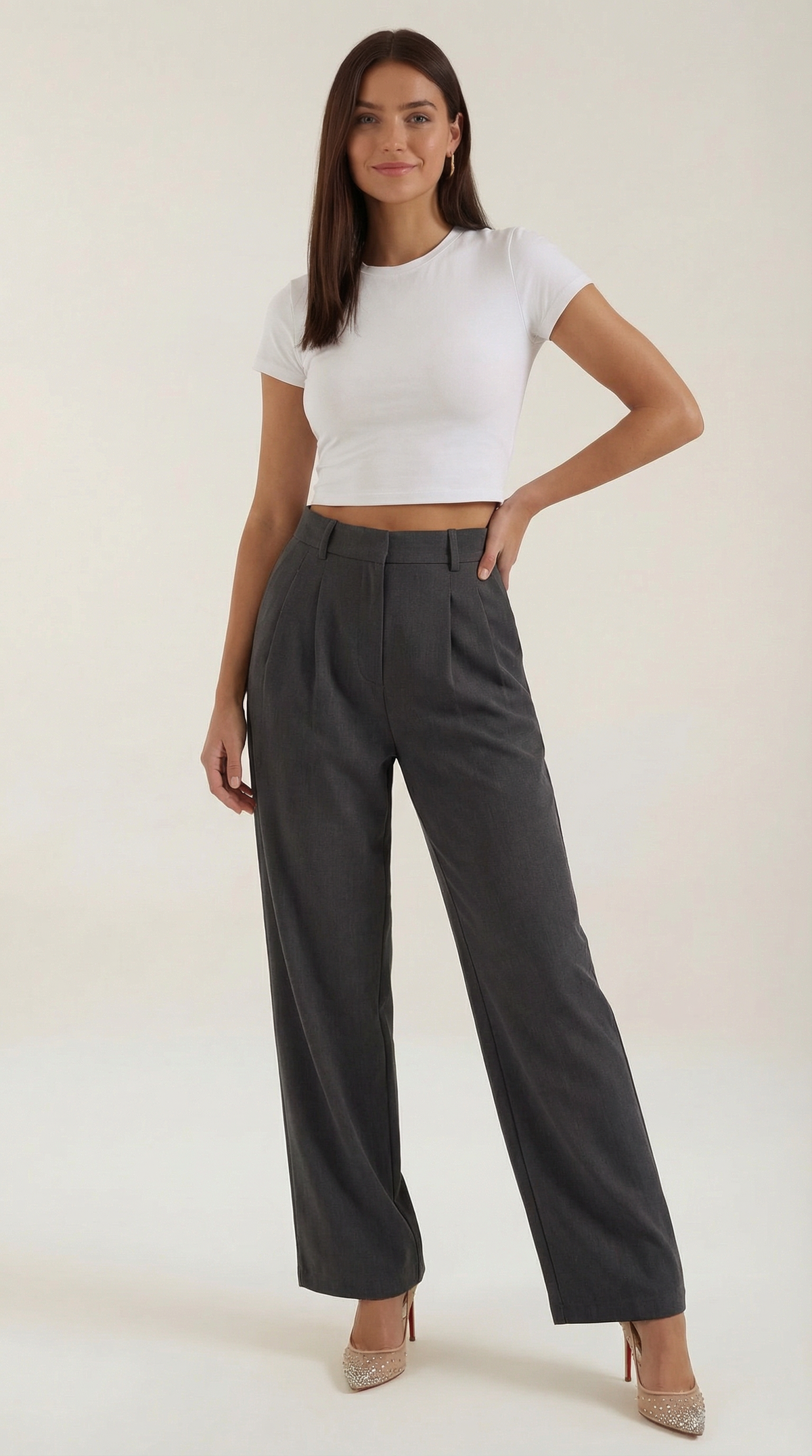 Pantalones Emma de Pierna Ancha