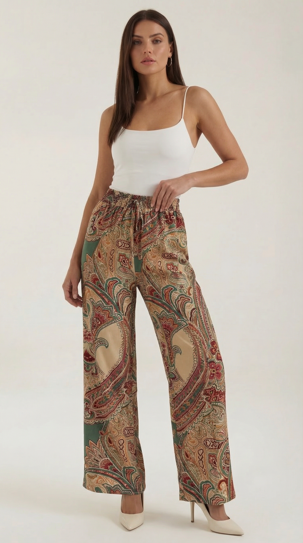 Pantalones Pam Paisley