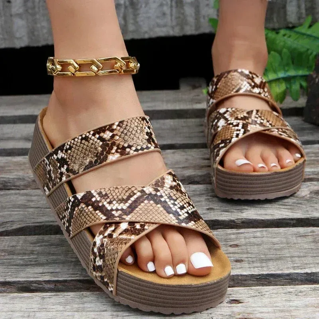 JADA | SANDALIAS ORTOPÉDICAS DE PIEL HECHAS DE MATERIAL DE ALTA CALIDAD